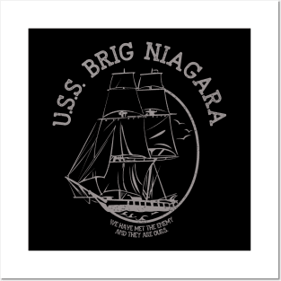 USS Brig Niagara Posters and Art